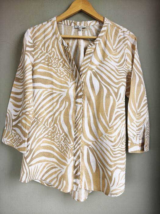 Ленена дамска риза размер S-38