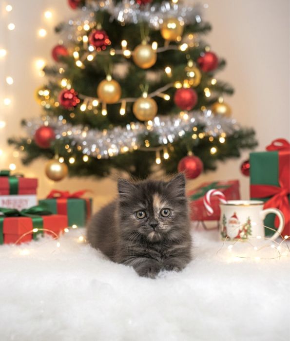 Котёнок шотладский скотиш страйт