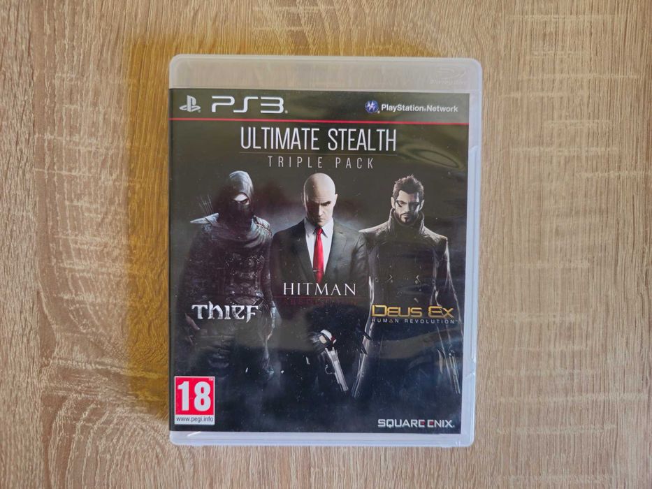 HITMAN THIEF DEUS EX - 3 игри на 1 диск за PlayStation 3 PS3 ПС3