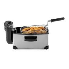 Нов фритюрник 3 л Muhler DF3030IX, 2000W, емайлиран, разглобяем.