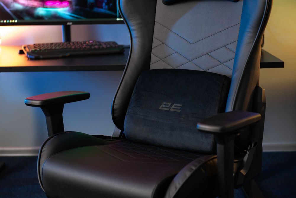 2E Gaming Кресло BUSHIDO II Black/Black (2E-GC-BUS-BK)