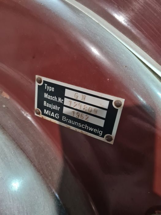 Valțuri moară de cereale.