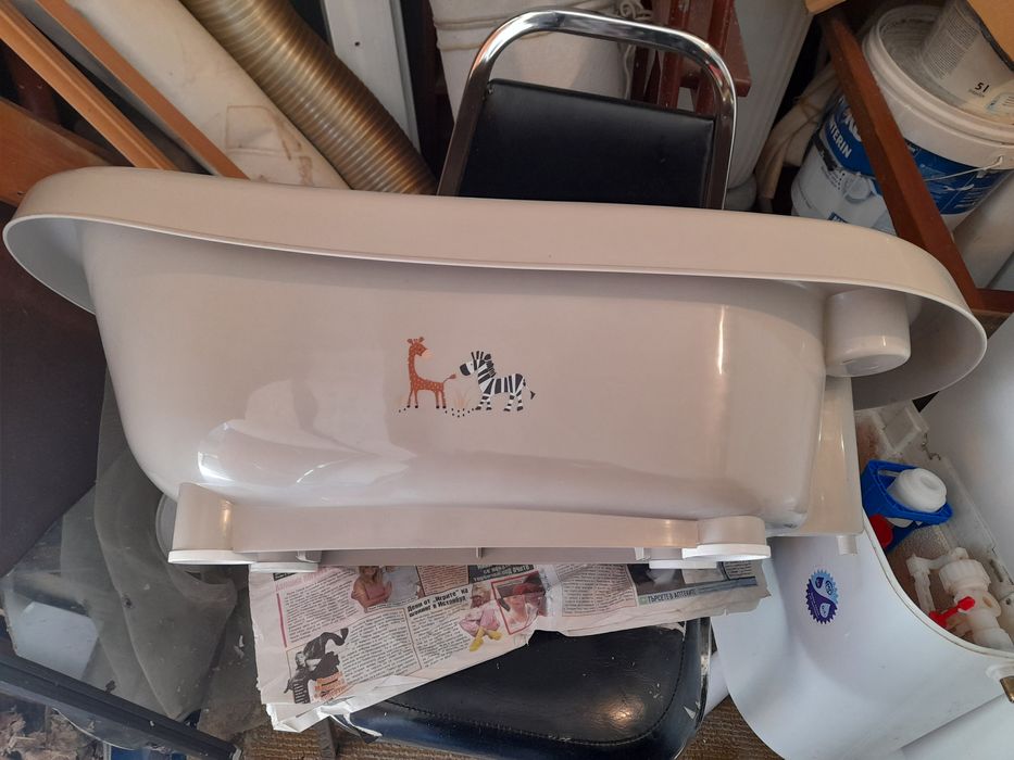 Бебешки  корита: розово 90/45 см от Кипър.друго с термометър  Bebejoj