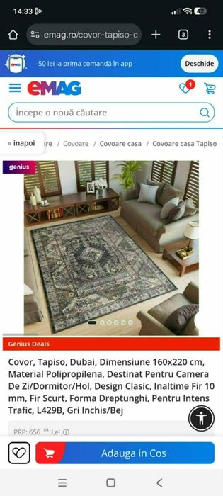 Vand covoare diferite mărimi și modele