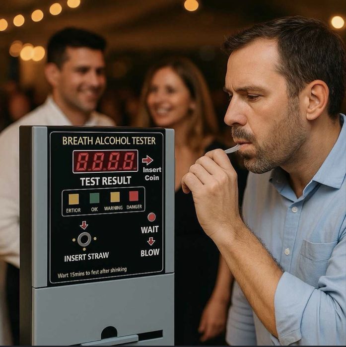 Alcool test evenimente de inchiriat!