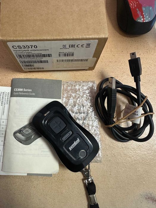 Zebra CS3070 Bluetooth баркод скенер – безжичен, с памет, отличен