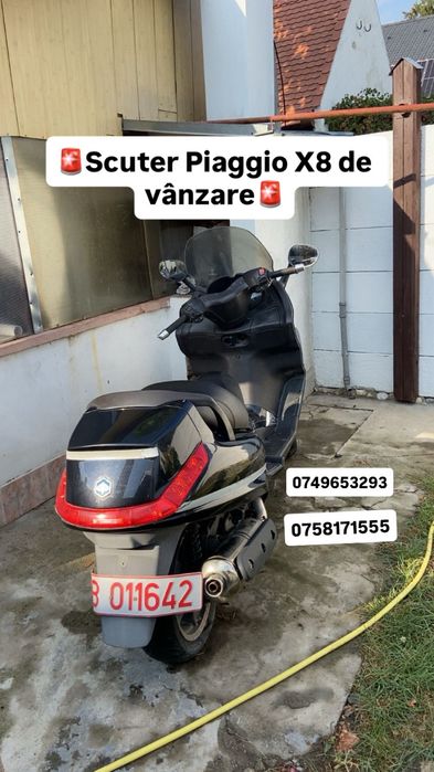 SCUTER PIAGGIO X8 400cc De Vanzare