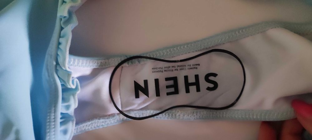 Бански SHEIN светлосин