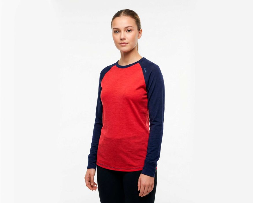 Vikafjell 100% Мериносова вълна дамска термо фланелка размер S