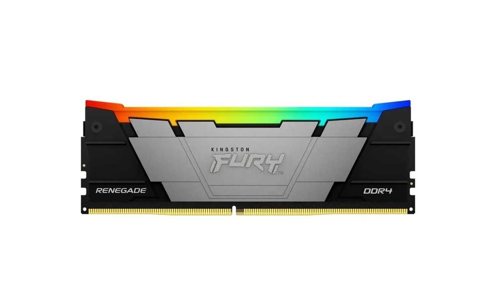 { Kingston Fury DDR4 32GB RGB CL18 3600MHz PC Memory