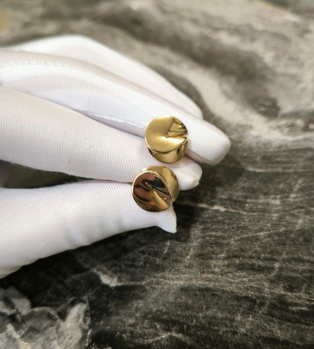 Золотые серьги проба 585, Россия