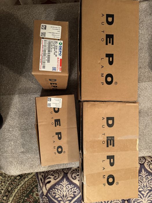 Задние фары w210 (DEPO)