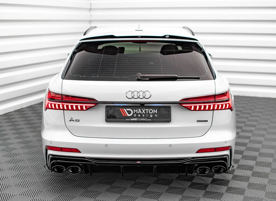 Дифузьор за задна броня Maxton design за Audi A6 S-line/S6 C8 (2018-)