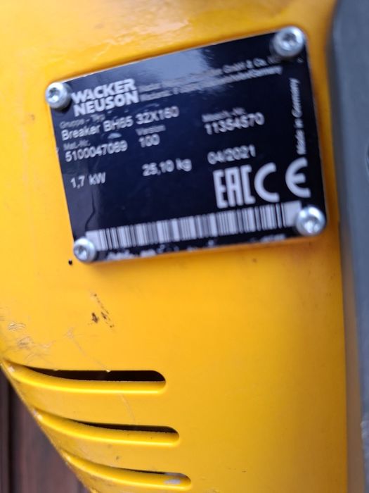 Picamer Wacker Neuson BH 65 32x160