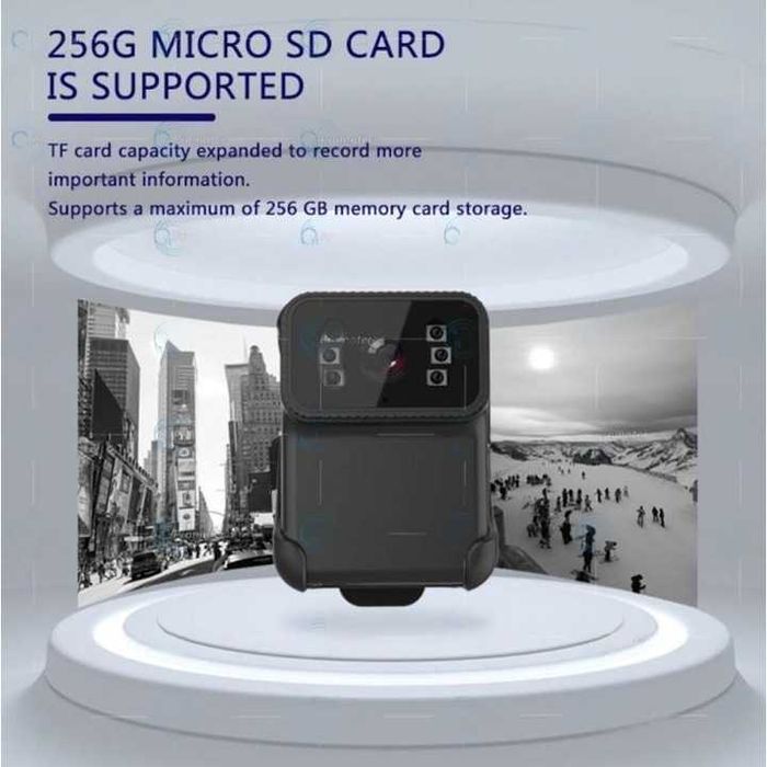 Mini Body Camera CS02 wifi  – Bicicletă, Trotinetă, Clip  Copiază titlul