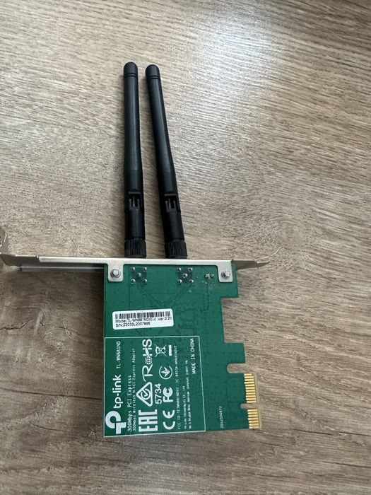 TP-Link PCIe Wi‑Fi адаптер