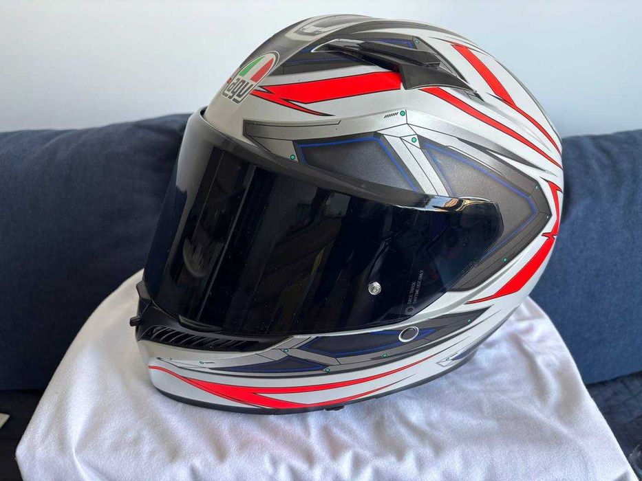 Каска AGV K3 / 2 визьора и пинлок / Размер L