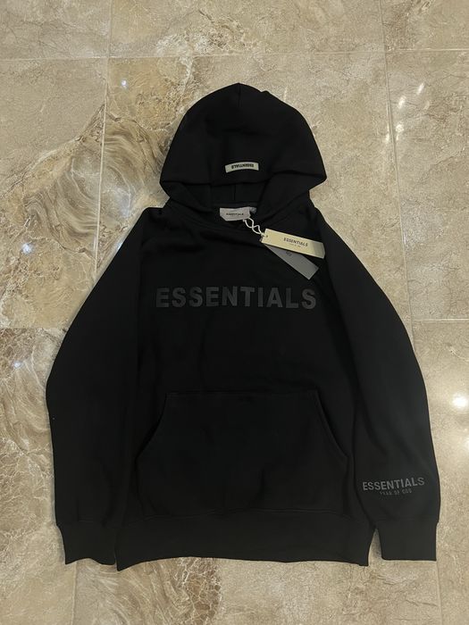 Essentials черно худи