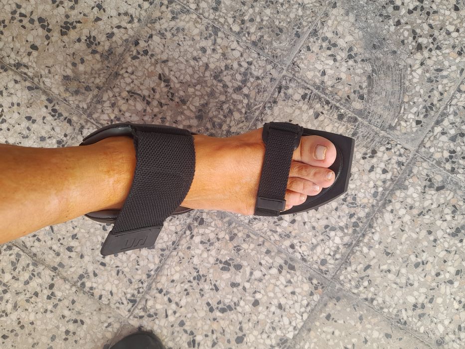 Дамски сандали на платформа