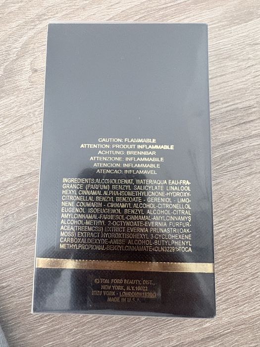 parfum Tom Ford Tabacco Vanilia