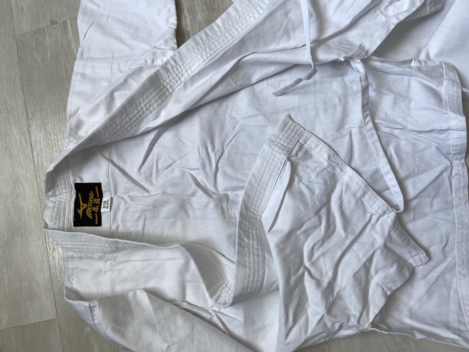 Новое кимоно, шлем, пояс