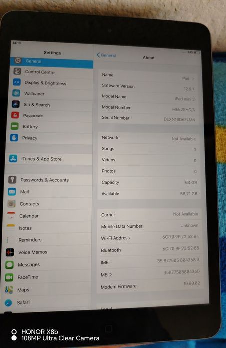Продавам ipad mini 2
