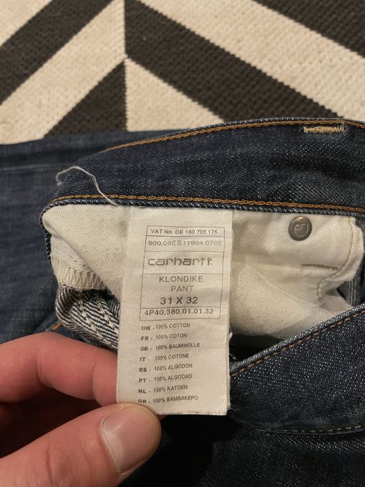 Carhartt Klondike Pant selvedge  панталон
