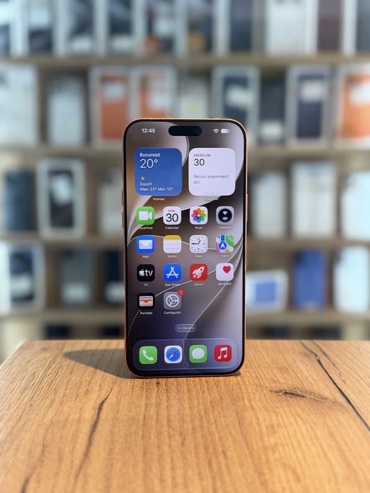 iPhone 17 Pro Max 256Gb Cosmic orange esim/Baterie100%/Garantie 12 luni @atsgsm.ro