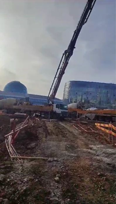 Услуги Автобетононасос СЛОН