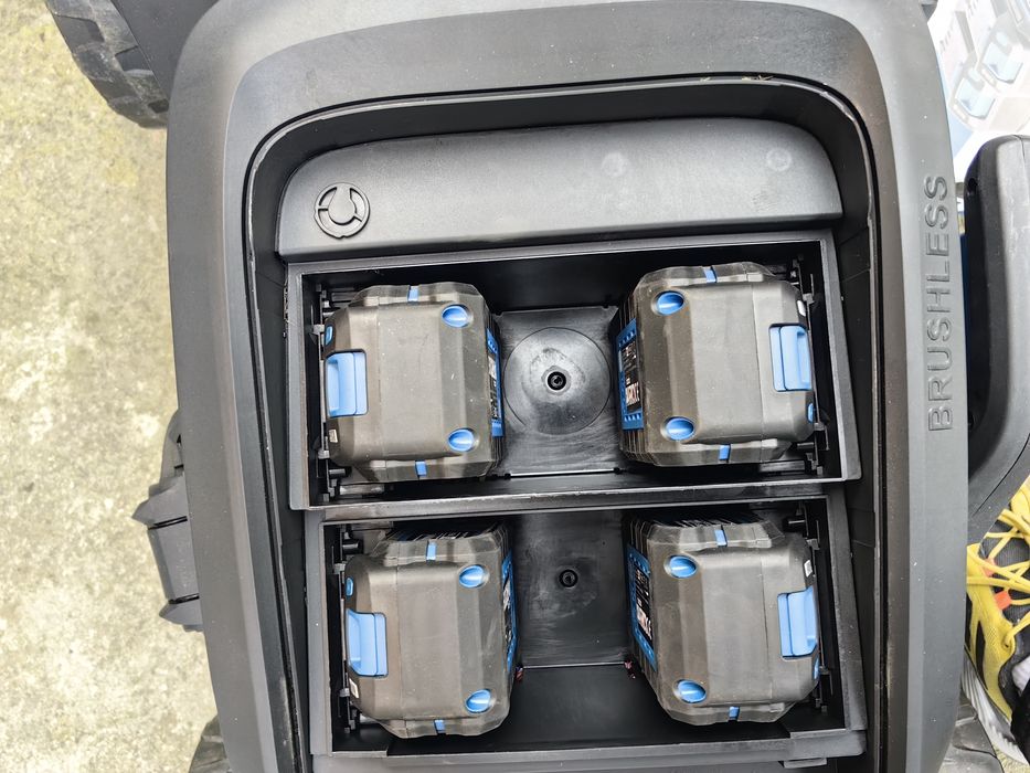 Самоходна акумулаторна косачка за трева -нова Scheppach BC-MP470-X