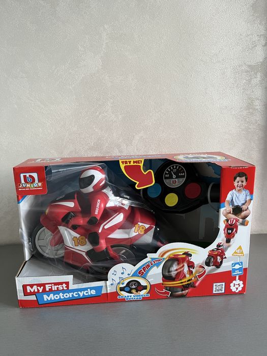 Prima mea motocicleta cu telecomanda, Bburago