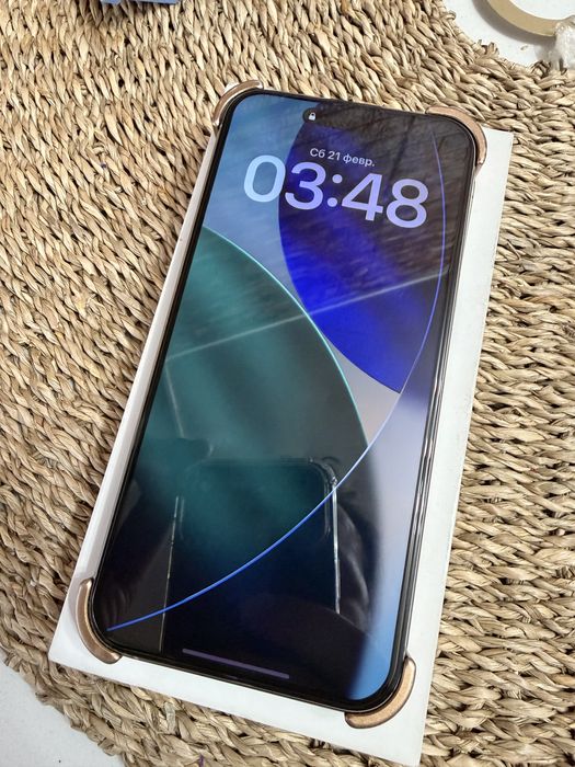 IPhone 15 pro max 256gb silver 1 sim +esim