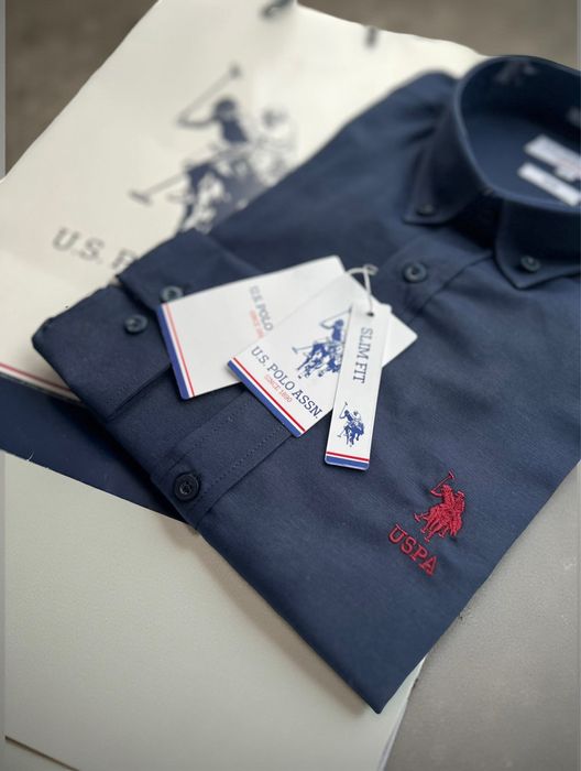 Camasa Polo U.S Assn. marime L, noua cu eticheta