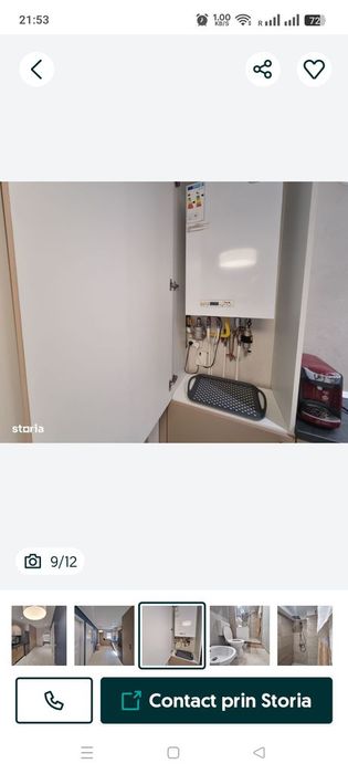 Garsoniera confortabilă cu balcon în centru