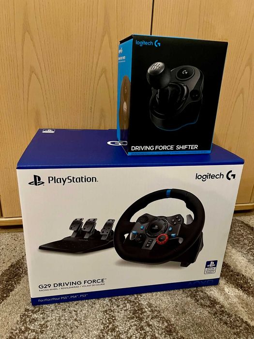 Volan Logitech G29 + Pedale + Schimbator IMPECABILE