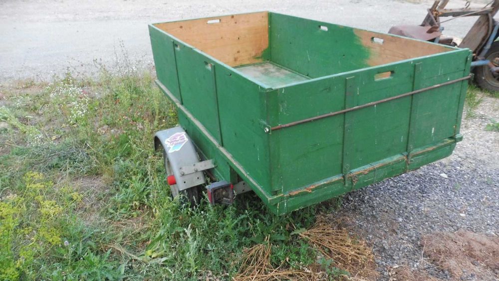 remorcă mică pentru grădinărit