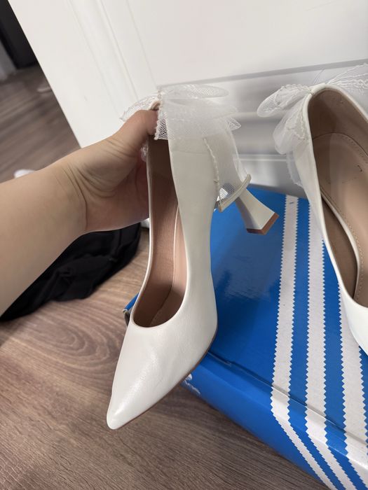 Туфли 6-7см с бантиком