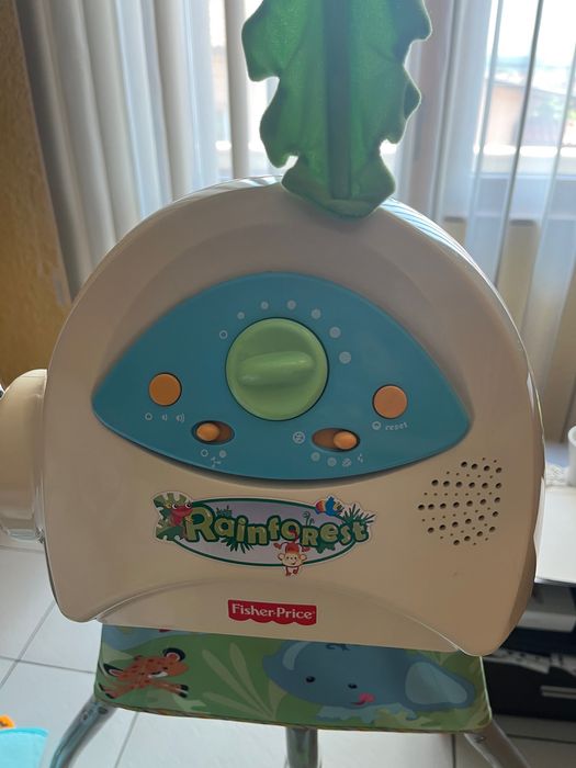 детска електрическа люлка шезлонг Fisher Price
