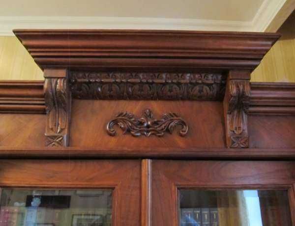 Антикварная мебель в кабинет. 5 предметов. После реставрации.