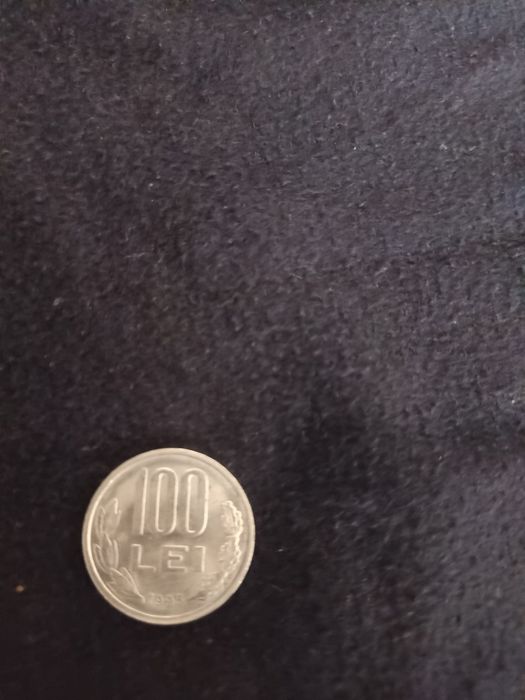 Lot monede + bancnotă vechi România, anii 1943-1998