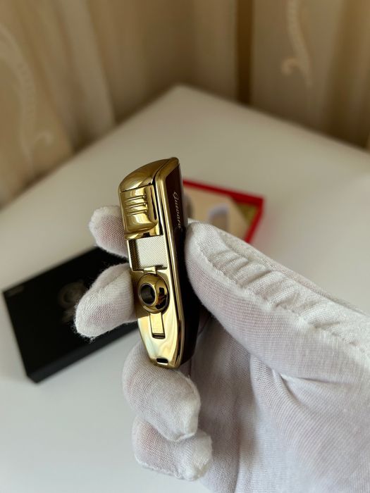 Подаръчен комплект Guevara – аксесоари за пури (запалка + ножица)