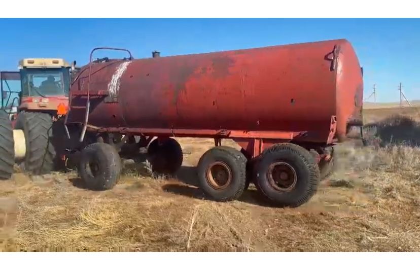 Цистерна в тележке