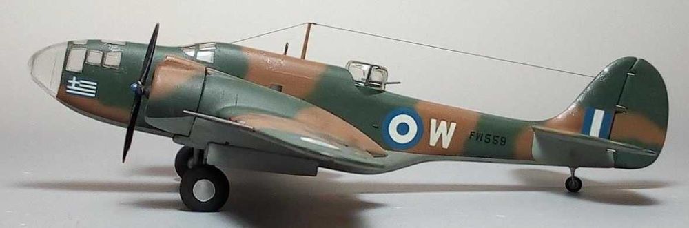 Сборная модель самолета Мартин Балтимор (Ново 1:72). РАРИТЕТ! РЕДКОСТЬ