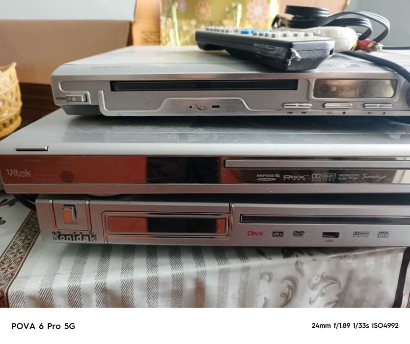 Срочно продам DVD player все 3 за 8 рабочие