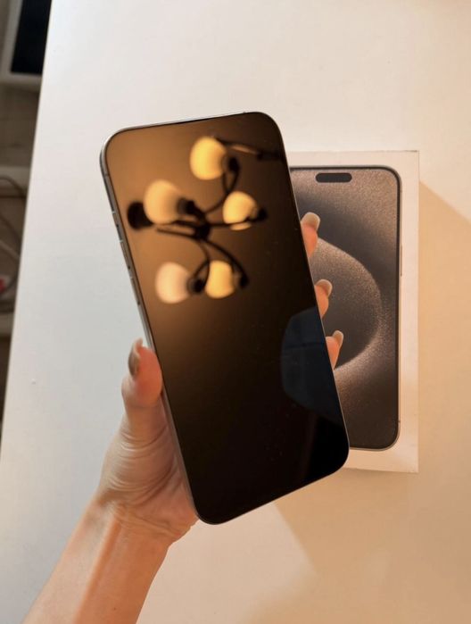 Iphone/Айфон 15 про макс 100% Емкость не был в ремонте НОВАЯ