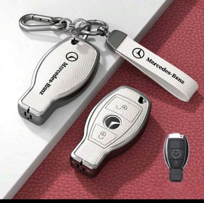 Калъф за ключодържател за Mercedes-Benz C260L, C200L, E300L, GLC300L