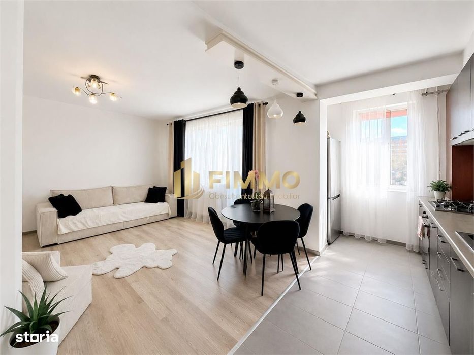Apartament 2 camere | Obcini | Cartier securizat | 57mp | ID:1834 — fotografia 3