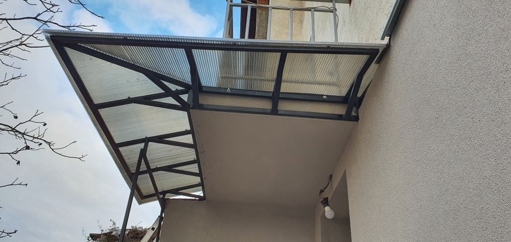 Метални конструкции, метални изделия, навеси, огради, козирки, перголи