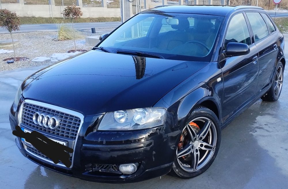 Audi A3 1.9 tdi 105 cp bkc clima jante incalzire scaune itp asig fisc