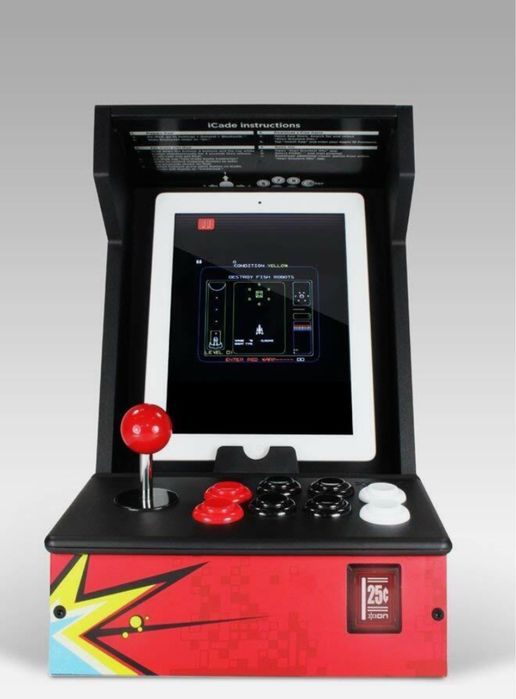 iCade bluetooth устройство за аркадни игри с таблет